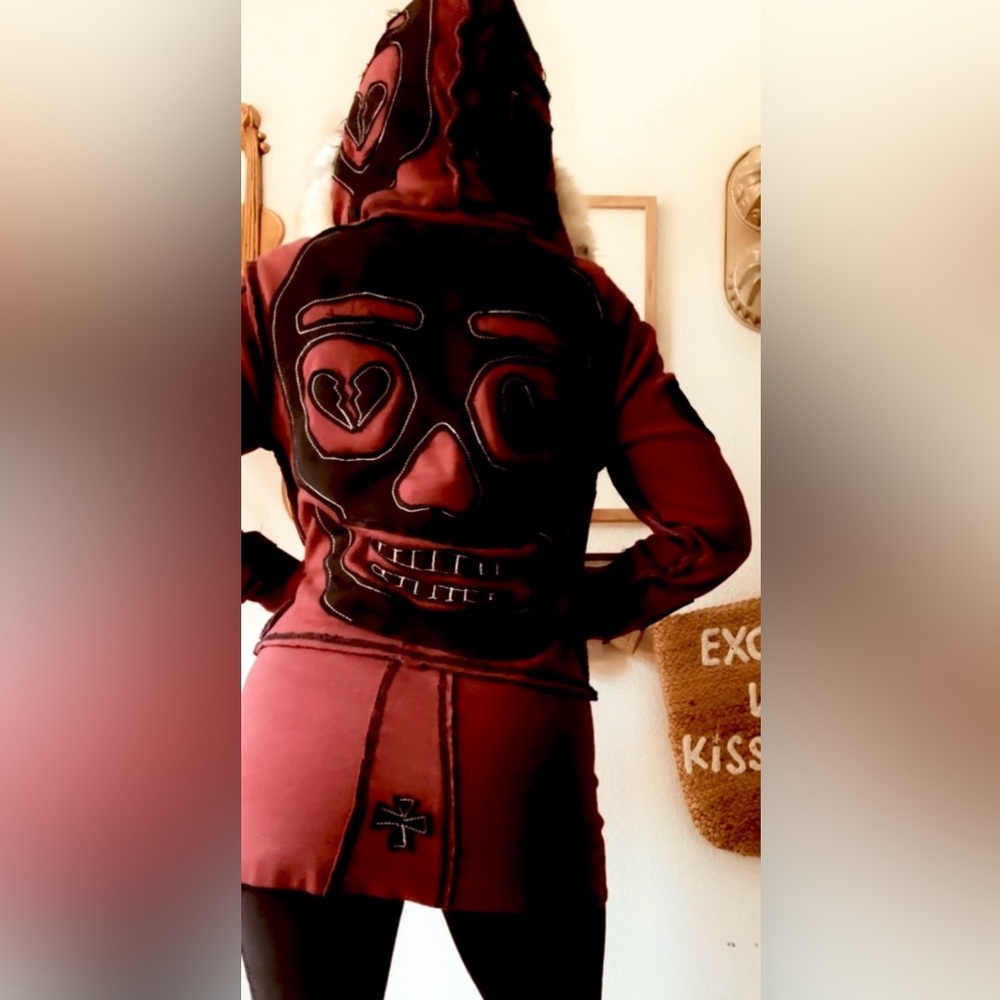 RARE Y2K SYC FUK FUR HOODIE BY BUCKY BATES - Picture 15 of 15